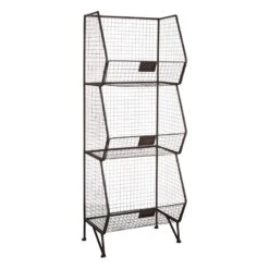 3-Tier Mesh Shelf