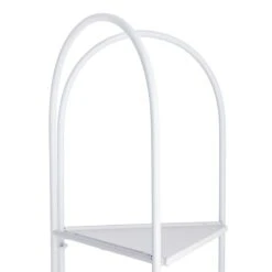 Alice Folding Corner Shelf, White 11 Alice Folding Corner Shelf, White -Furniture Sale Store alice folding corner shelf white 4