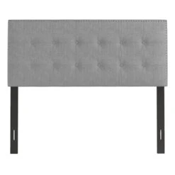 Furniture Sale Store -Furniture Sale Store brian grey tufted headboard queen 1
