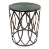 Copper Round Metal Side Table, Large 2 Copper Round Metal Side Table, Large -Furniture Sale Store copper round metal side table large