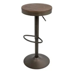 Dakota 3-Piece Antique Bronze Dining Table Set -Furniture Sale Store dakota 3 piece antique bronze dining table set 2