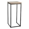 Fiona Wood Top Plant Stand With Metal Base, Medium 2 Fiona Wood Top Plant Stand With Metal Base, Medium -Furniture Sale Store fiona wood top plant stand with metal base medium