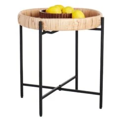 Found & Fable Briar Rattan Folding Table 6 Found & Fable Briar Rattan Folding Table -Furniture Sale Store found fable briar rattan folding table 1