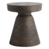 Found & Fable Dark Brown Wood Accent Table -Furniture Sale Store found fable dark brown wood accent table