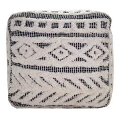 Found & Fable Kai Diamond Tufted Pouf, 16" -Furniture Sale Store found fable kai diamond tufted pouf 16 4