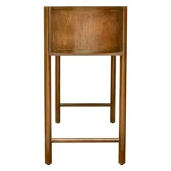 Found & Fable Reston Round Corner Wooden Console Table -Furniture Sale Store found fable reston round corner wooden console table 2