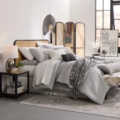 Found & Fable Zola Rattan Room Divider -Furniture Sale Store found fable zola rattan room divider 4