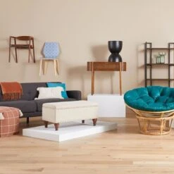 Hammered Metal Accent Table, Black -Furniture Sale Store hammered metal accent table black 1