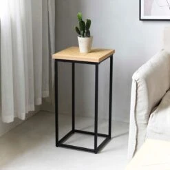 Honeybloom Parquet Wood Accent Table -Furniture Sale Store honeybloom parquet wood accent table 5