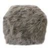 Mongolian Pouf, Grey 2 Mongolian Pouf, Grey -Furniture Sale Store mongolian pouf grey