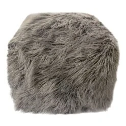 Furniture Sale Store 19 Mongolian Pouf, Grey