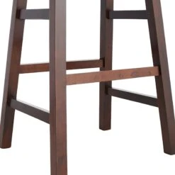 Providence Dark Oak Saddle Backless Barstool, 29" -Furniture Sale Store providence dark oak saddle backless barstool 29 3