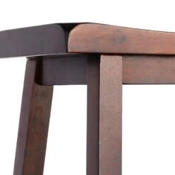 Providence Dark Oak Saddle Backless Barstool, 29" -Furniture Sale Store providence dark oak saddle backless barstool 29 4