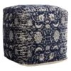 Providence Jaqi Pouf, Navy Blue 2 Providence Jaqi Pouf, Navy Blue -Furniture Sale Store providence jaqi pouf navy blue