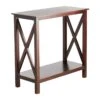 Providence Xavier Brown Console End Table, 30" -Furniture Sale Store providence xavier brown console end table 30