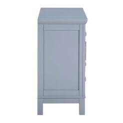 Sadie 2-Drawer Geometric Cabinet, Grey -Furniture Sale Store sadie 2 drawer geometric cabinet grey 3