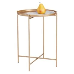 Tate Tray Side Table, Gold 8 Tate Tray Side Table, Gold -Furniture Sale Store tate tray side table gold 2