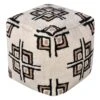 Tracey Boyd Tile Tufted Pouf, Cream 1 Tracey Boyd Tile Tufted Pouf, Cream -Furniture Sale Store tracey boyd tile tufted pouf cream